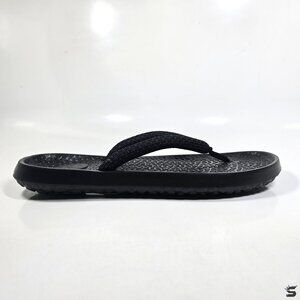 Allbirds Men's Sugar Zeffers [Black] Soft EVA Flip Flops Size 12 US